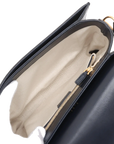 Pre-Loved Horsebit 1955 Shoulder Bag Leather Small with Gold Hardware, Red, Tan and Navy