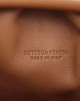Pre-Loved The Pouch Clutch Leather Mini with Gold Hardware, Tan