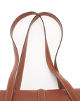 Pre-Loved Soft 16 Shoulder Bag Leather Large with Gold Hardware, Tan