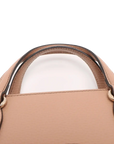 Pre-Loved Soho Tote Leather Small with Gold Hardware, Beige
