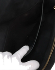 Pre-Loved Louise Clutch Patent Leather with Gold Hardware, Black