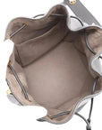 Pre-Loved Mon Tresor Bucket Bag Leather Small with Gold Hardware, Black