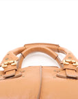 Pre-Loved Paddington Handbag Leather with Aged Gold Hardware, Tan