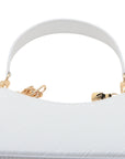 Pre-Loved Marellini (LV x Murakami) Shoulder Bag Leather with Gold Hardware, White