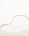 Pre-Loved Heritage Triomphe Hobo Shoulder Bag Leather with Gold Hardware, Cream
