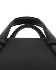Pre-Loved Lui Bag Handbag Leather with Gold Hardware, Black