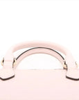 Pre-Loved Boston Bag Handbag Guccissima Leather Mini with Gold Hardware, Light Pink