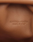 Pre-Loved The Pouch Clutch Leather Mini with Gold Hardware, Tan