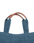 Pre-Loved Cabas Thais Tote Denim Large, Blue
