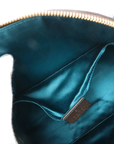 Pre-Loved Ophidia Crossbody Bag Monogram Coated Canvas Small with Gold Hardware, Beige/Ebony