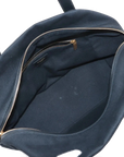 Pre-Loved Rive Gauche Tote Canvas Maxi with Gold Hardware, Black