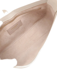 Pre-Loved Le 5 à 7 Shoulder Bag Leather with Gold Hardware, Cream