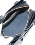 Pre-Loved Pont Neuf Handbag Leather PM with Gold Hardware, Black