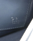 Pre-Loved GG Blooms Zip Pouch Pochette Monogram Coated Canvas with Silver Hardware, Beige Multicolor