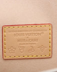 Pre-Loved Sologne (Murakami 20th Anniversary) Crossbody Bag Monogram Multicolore Coated Canvas Mini with Gold Hardware, White Multicolor