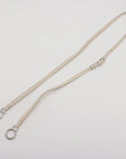 Pre-Loved Peekaboo Handbag Leather Mini with Silver Hardware, Ivory