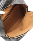 Pre-Loved Triomphe Backpack Triomphe Coated Canvas with Gold Hardware, Brown
