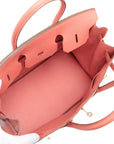 Pre-Loved Birkin Handbag Leather 35 with Gold Hardware, Pink