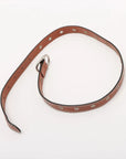 Pre-Loved Jackie Shoulder Bag Leather Small with Silver Hardware, Cognac Brown