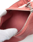 Pre-Loved Blondie Mini Barrel Shoulder Bag Leather Mini with Silver Hardware, Pink