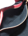 Pre-Loved Petit Noé Shoulder Bag Leather PM with Gold Hardware, Red