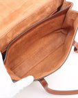 Pre-Loved Soft 16 Shoulder Bag Leather Large with Gold Hardware, Tan