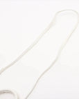 Pre-Loved Classic City Handbag Leather Mini with Aged Silver Hardware, White