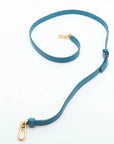 Pre-Loved Amazona Handbag Leather Small with Gold Hardware, Blue