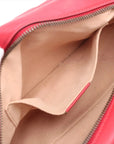 Pre-Loved GG Marmont Matelassé Camera Bag Crossbody Bag Quilted Leather Small with Aged Gold Hardware, Red