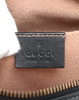 Pre-Loved GG Marmont Matelassé Camera Bag Crossbody Bag Quilted Leather Small with Aged Gold Hardware, Black