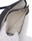 Pre-Loved Saint Louis Tote Goyardine Coated Canvas PM with Silver Hardware, Navy