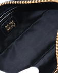 Pre-Loved Matelassé Bowling Bag Handbag Quilted Leather Mini with Gold Hardware, Black