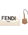 Pre-Loved Selleria Peekaboo Crossbody Bag Leather Mini with Silver Hardware, Tan