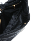 Pre-Loved Mamma Baguette (Fendi x Porter) Shoulder Bag Nylon Large with Gold Hardware, Black