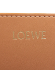 Pre-Loved Puzzle Fold Tote Leather, Tan