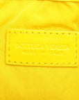 Pre-Loved Intrecciato Bulb Shoulder Bag Intrecciato Leather Small with Gold Hardware, Yellow