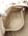 Pre-Loved Paddington Handbag Leather Medium with Aged Gold Hardware, Ivory