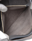 Pre-Loved Cabas Phantom Tote Leather Small with Gold Hardware, Gray