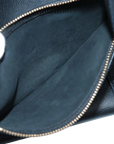 Pre-Loved Shopping Tote Leather with Gold Hardware, Black