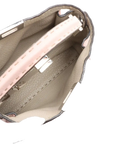 Pre-Loved Peekaboo Selleria Handbag Leather Mini with Silver Hardware, Pink