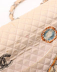 Pre-Owned Chanel Medium Printed CC Flap Bag