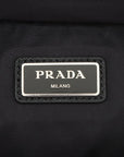 Pre-Loved Nylon Belt Bag Belt Bag Nylon with Silver Hardware, Blue