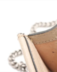 Pre-Loved Dionysus Crossbody Bag Monogram Coated Canvas Super Mini with Silver Hardware, Beige