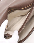 Pre-Loved Blondie Shoulder Bag GG Supreme Coated Canvas with Gold Hardware, Beige/Ebony