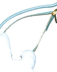 Pre-Loved Sangle Bucket Bag Leather Small with Gold Hardware, Green