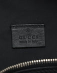 Pre-Loved Guccissima Belt Bag Guccissima Leather with Silver Hardware, Black