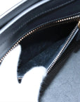 Pre-Loved Luggage Micro Tote Leather Micro with Gold Hardware, Light Blue, Teal Blue, and Black