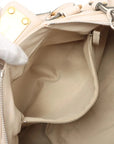 Pre-Loved Paddington Handbag Leather Medium with Aged Gold Hardware, Ivory