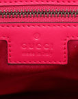 Pre-Loved GG Marmont Shoulder Bag Quilted Velvet Small with Aged Gold Hardware, Pink