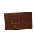 Pre-Loved GG Supreme Belt Bag Monogram Coated Canvas with Gold Hardware, Beige and Ebony